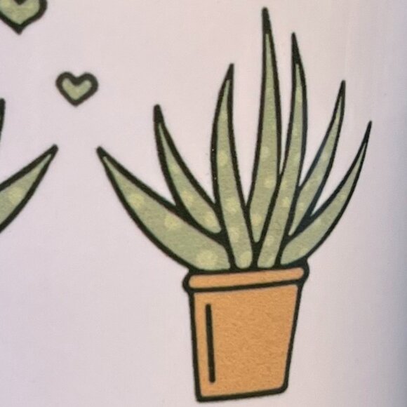 ALOE YOU VERA MUCH Plant Lover Ceramic Mug ~ Succulents ~ House Plants - Picture 5 of 10
